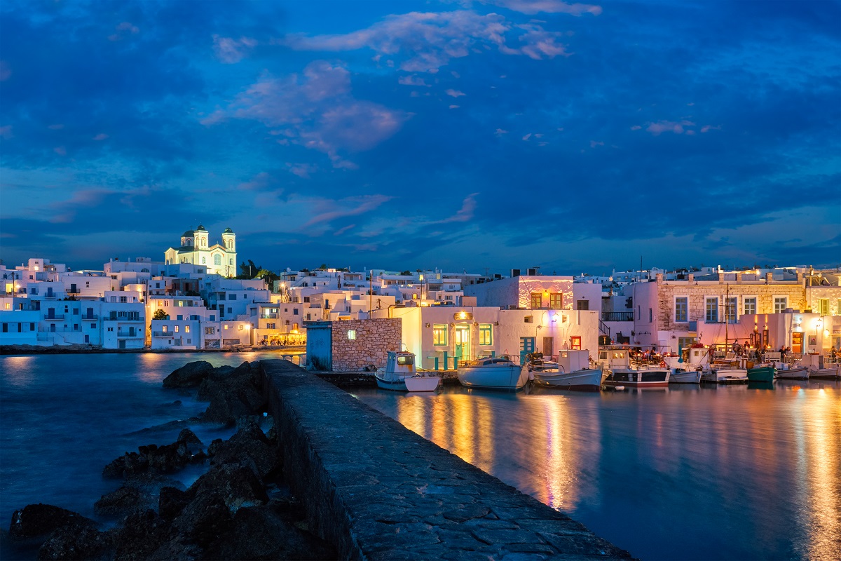 Take the ferry from Paros to Antiparos